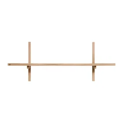A Light Shelf wall shelf 90x21x35 cm, Oak