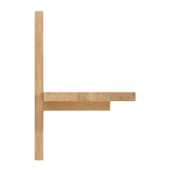 A Light Shelf wall shelf 90x21x35 cm, Oak