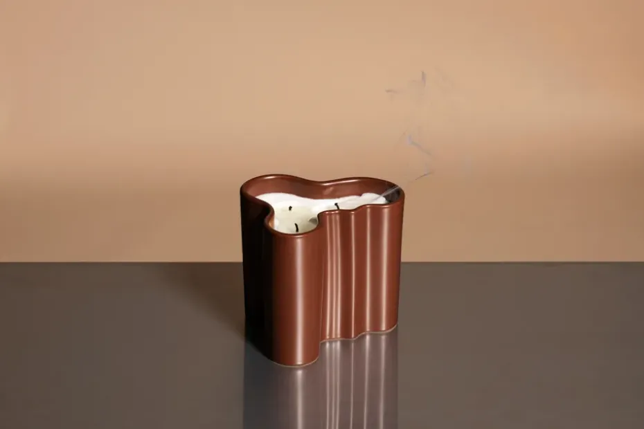 Aalto scented candle 11 cm, Eld