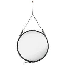 Adnet Circulaire mirror M, black