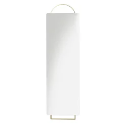 Adorn mirror 159x45 cm, Brass