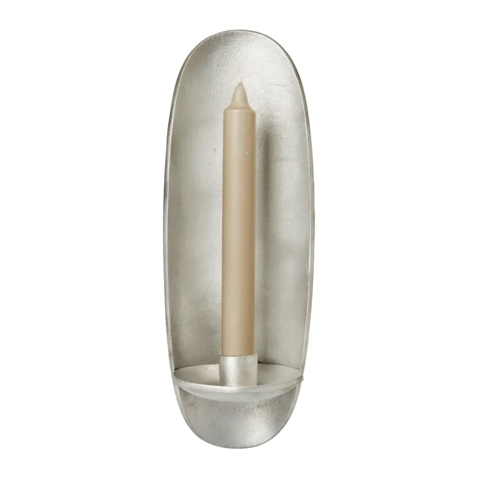 Agapé wall-mounted candlestick, Aluminium