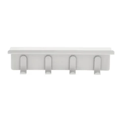 A-Hallway shelf coat hanger, Soft grey