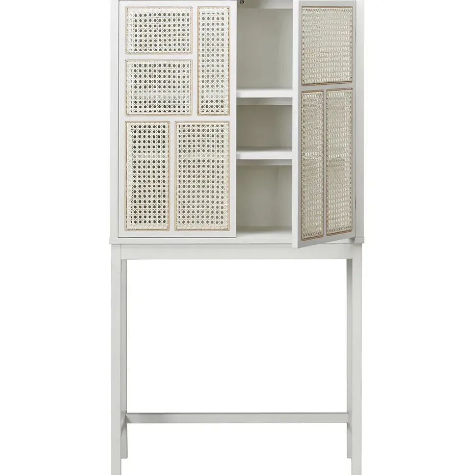 Air display cabinet, White. rotting