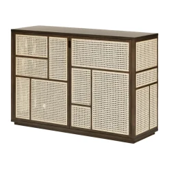 Air side table, Dark oak