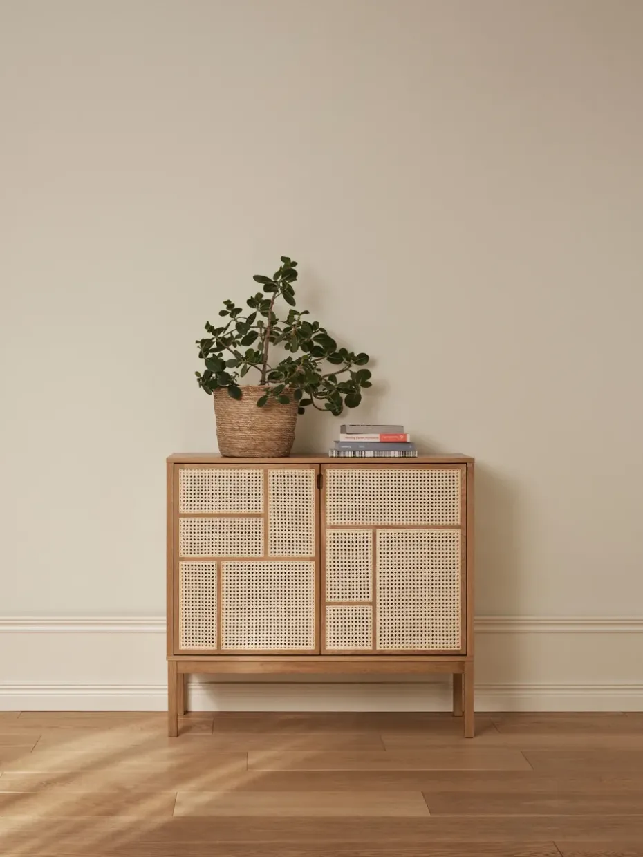 Air side table, Oak, 120x110 cm, with legs