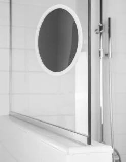 AirMirror makeup mirror x5 detachable with suction cup, Ø16.5 cm