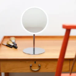 AirMirror table mirror x10 detachable magnetic, Ø16.5 cm