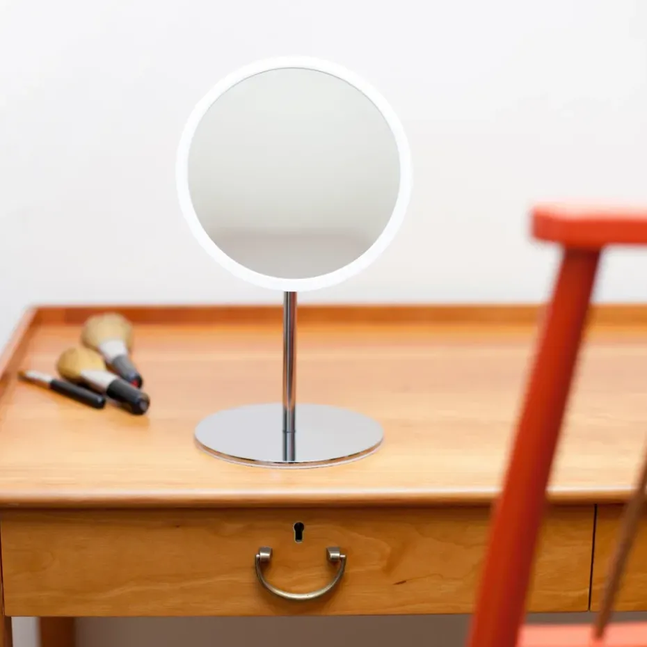 AirMirror table mirror x15 detachable magnetic, Ø16.5 cm