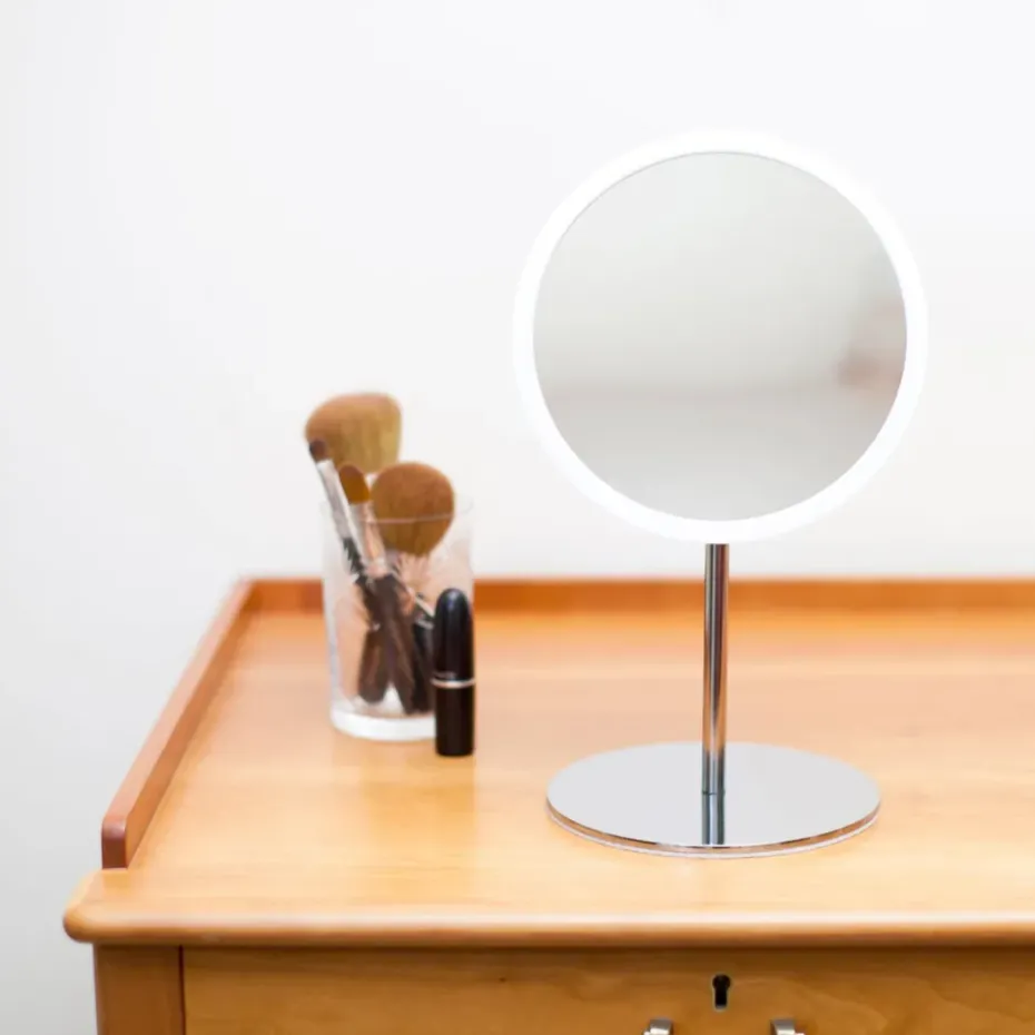 AirMirror table mirror x15 detachable magnetic, Ø16.5 cm
