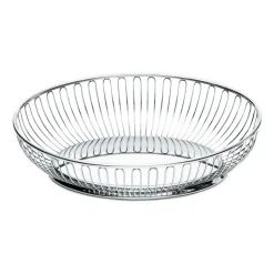 Alessi wire basket oval 20x28 cm, Stainless steel