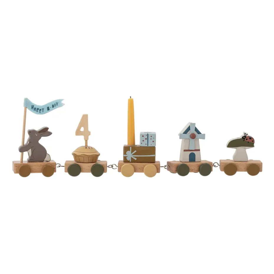 Alfi birthday train 39 cm, Brown
