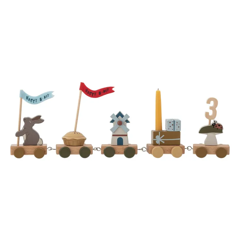 Alfi birthday train 39 cm, Brown