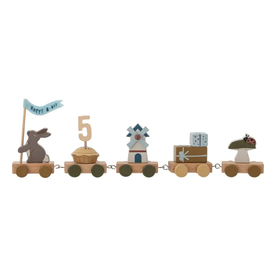 Alfi birthday train 39 cm, Brown