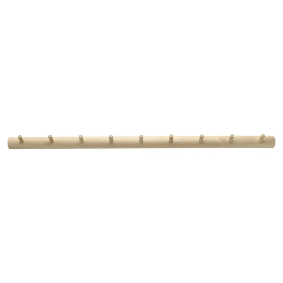 Allsarp hook rack 9 hooks, Birch
