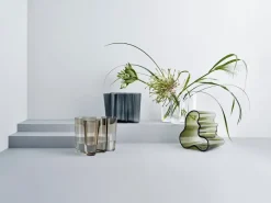 Alvar Aalto vase dark grey, 160 mm