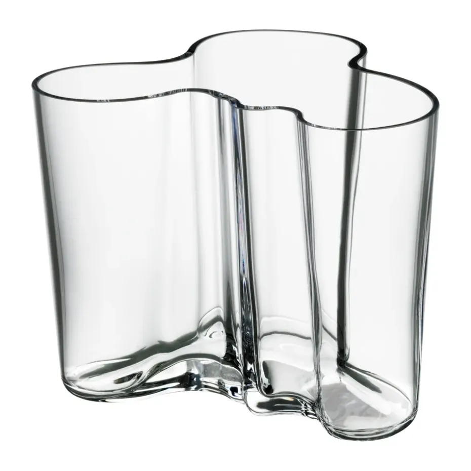 Alvar Aalto vase Savoy clear, 120 mm