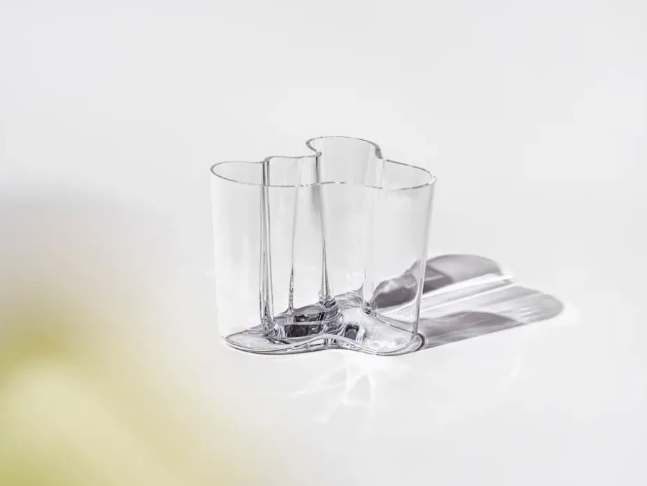 Alvar Aalto vase Savoy clear, 160 mm