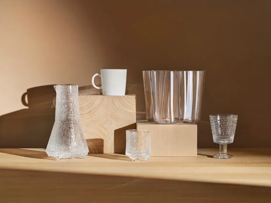 Alvar Aalto vase Savoy clear, 160 mm