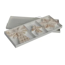 Angel mix Christmas decorations 3-pack, White