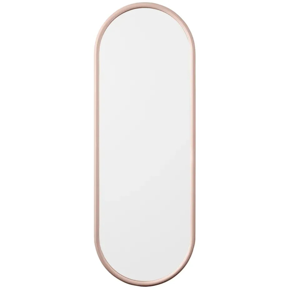Angui mirror oval 108 cm, rose
