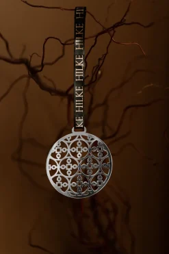 Anima Gemella 2 tree ornament, Nickel-plated brass