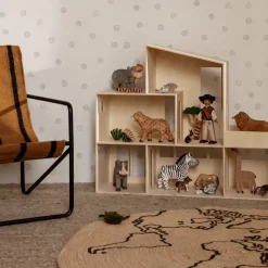 Animal wooden decoration, elephant