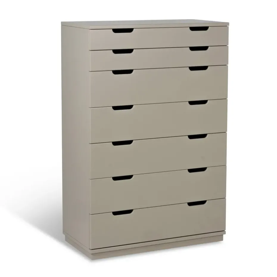 Aoko chest of 7 drawers, Beige