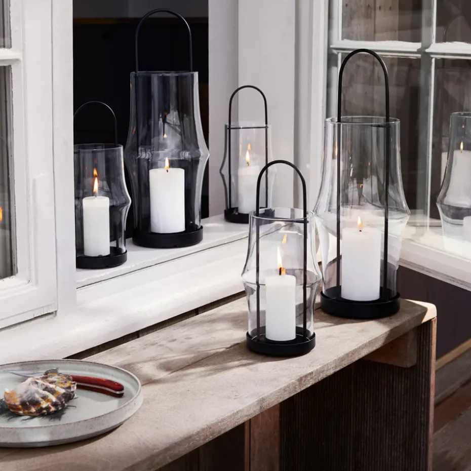 Arc Lantern 39 cm, Clear