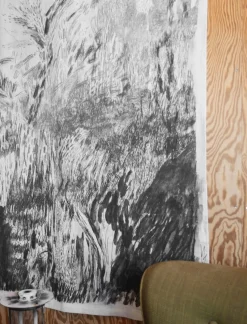 Archetype wall hanging 100x140 cm, Linen