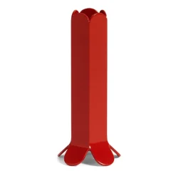 Arcs candle sticks 13 cm, Red
