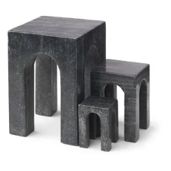 Arkis book end 3 pieces, Black