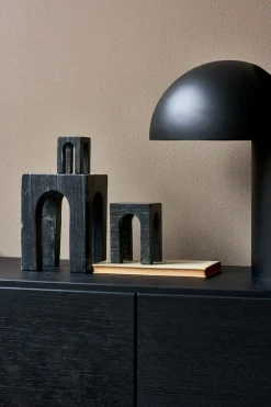 Arkis book end 3 pieces, Black