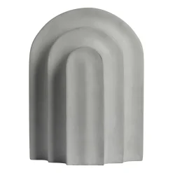 Arkiv bookend, grey concrete