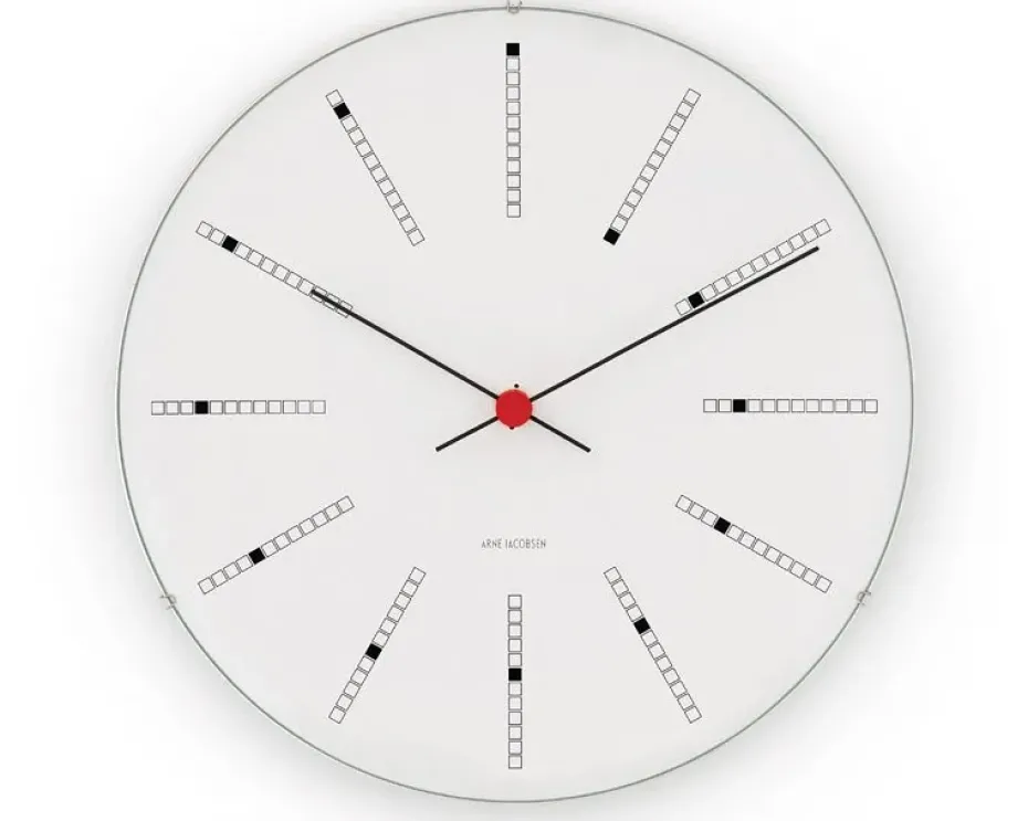 Arne Jacobsen Bankers wall clock, Ø 210 mm