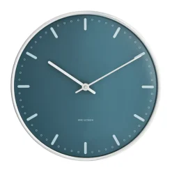 Arne Jacobsen City Hall, Blue, Ø21 cm