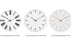 Arne Jacobsen City Hall, White, Ø21 cm
