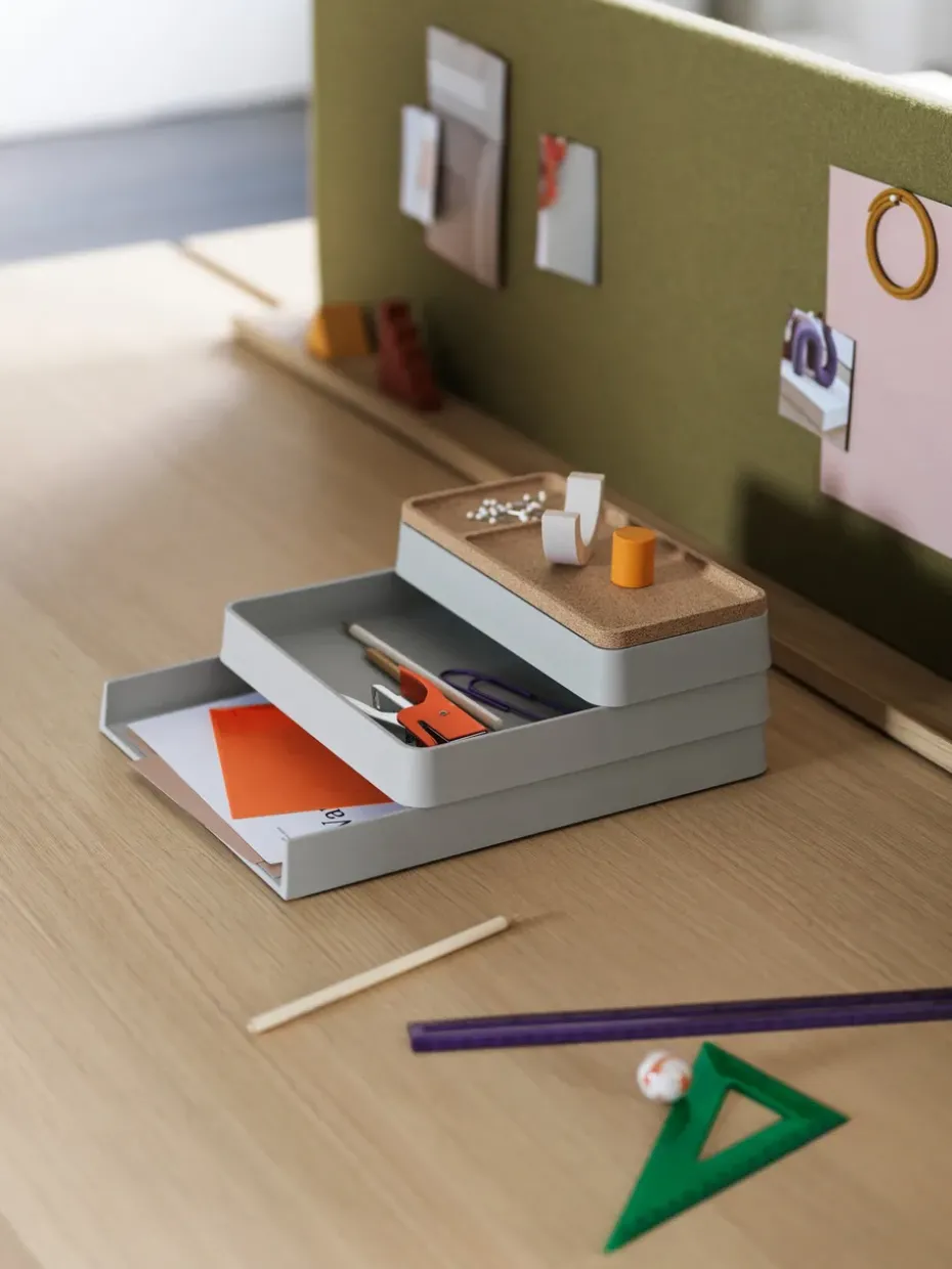 Arrange Desktop Storage, Configuration 1 grey