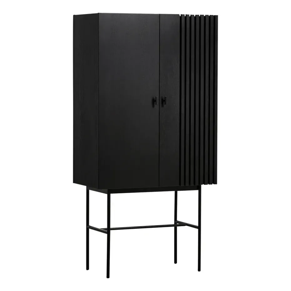 Array cabinet. 80 cm, Blackpainted oak
