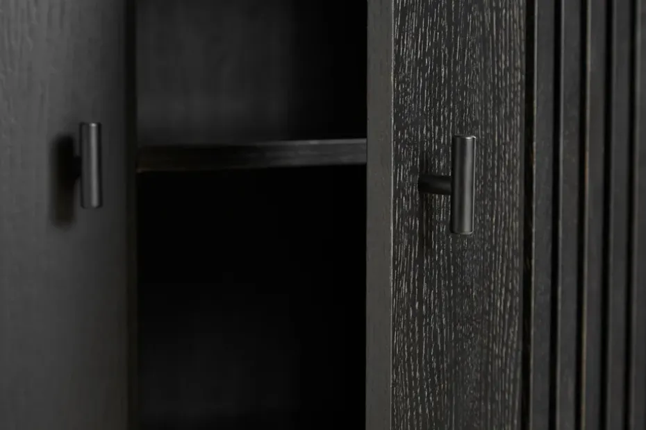 Array cabinet. 80 cm, Blackpainted oak