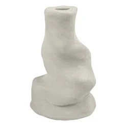 Art Piece Liquid candlestick small, Sand