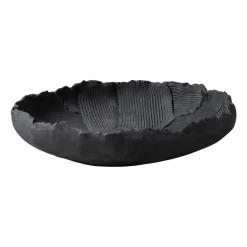 Art piece patch bowl Ø35 cm, Black