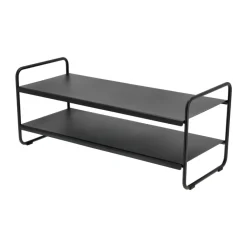 A-shoe rack shoe shelf 33x80 cm, Svart
