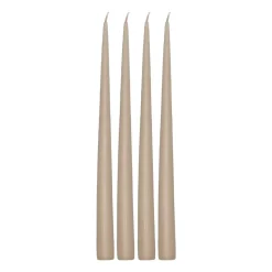Atmosphere long candle 4 pack 32 cm, Sand