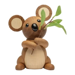 Aussie koala decoration 17.5 cm, Oak