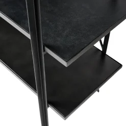 Austin free standing shelf 90x160 cm, Black