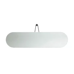 A-Wall Mirror, Black, large