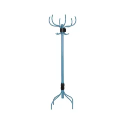 Babe coat rack, Blue-black leather belt
