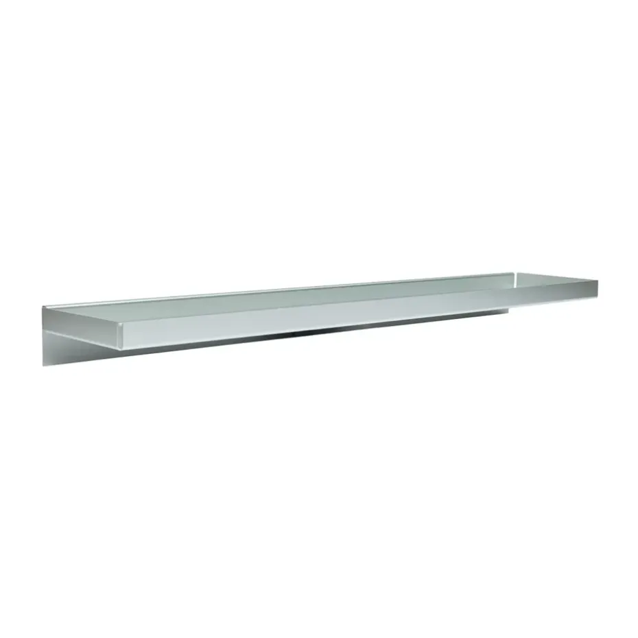 Bakku wall shelf large 16x80 cm, Aluminium