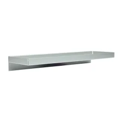Bakku wall shelf small 16x50 cm, Aluminium